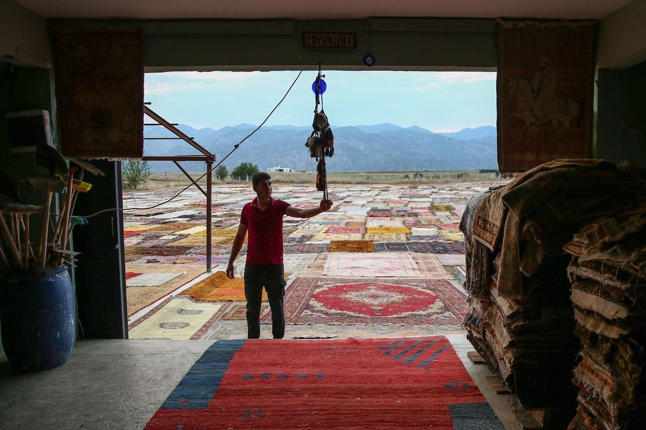 Antalya'nın halı tarlaları... - Sayfa 11