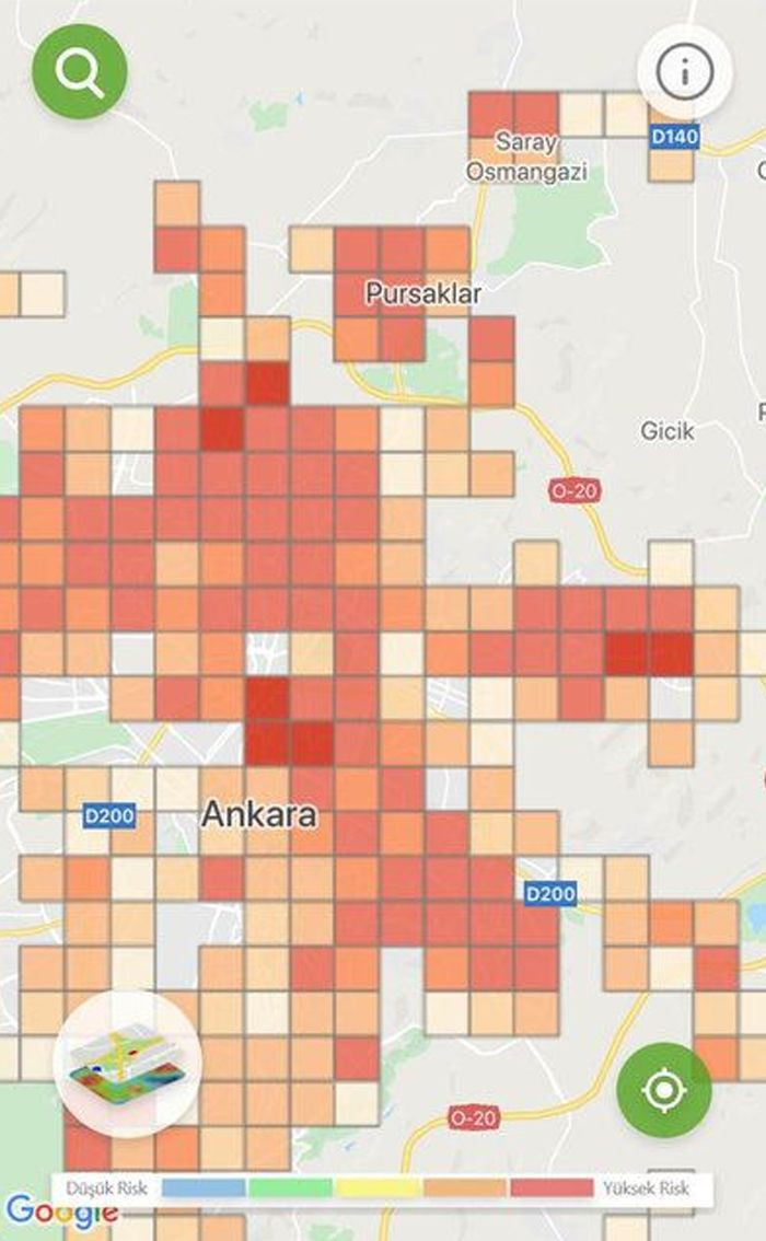 Koronavirüs yoğunluk haritası güncellendi! - Sayfa 24