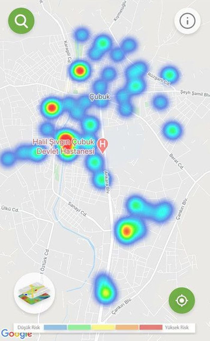 Koronavirüs yoğunluk haritası güncellendi! - Sayfa 28