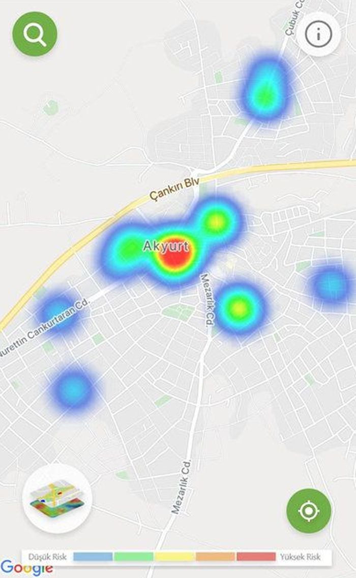 Koronavirüs yoğunluk haritası güncellendi! - Sayfa 29