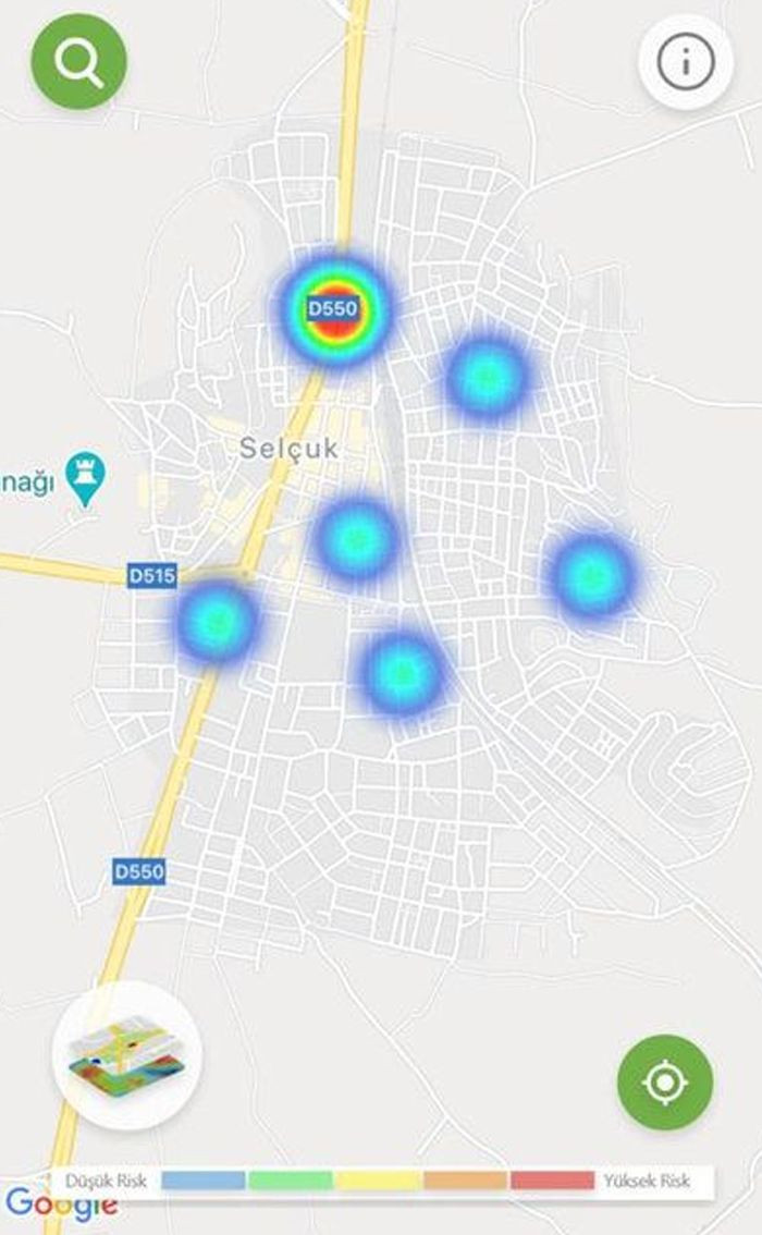 Koronavirüs yoğunluk haritası güncellendi! - Sayfa 44
