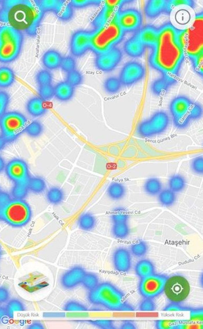 Koronavirüs yoğunluk haritası güncellendi! - Sayfa 7