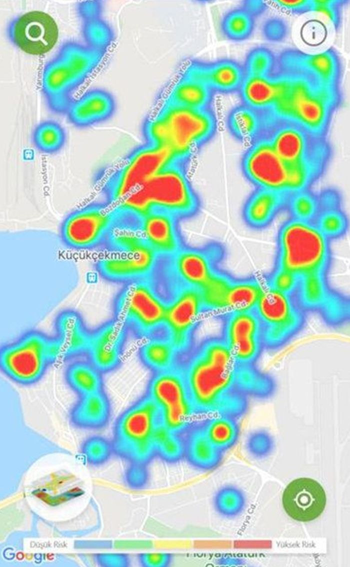Koronavirüs yoğunluk haritası güncellendi! - Sayfa 9