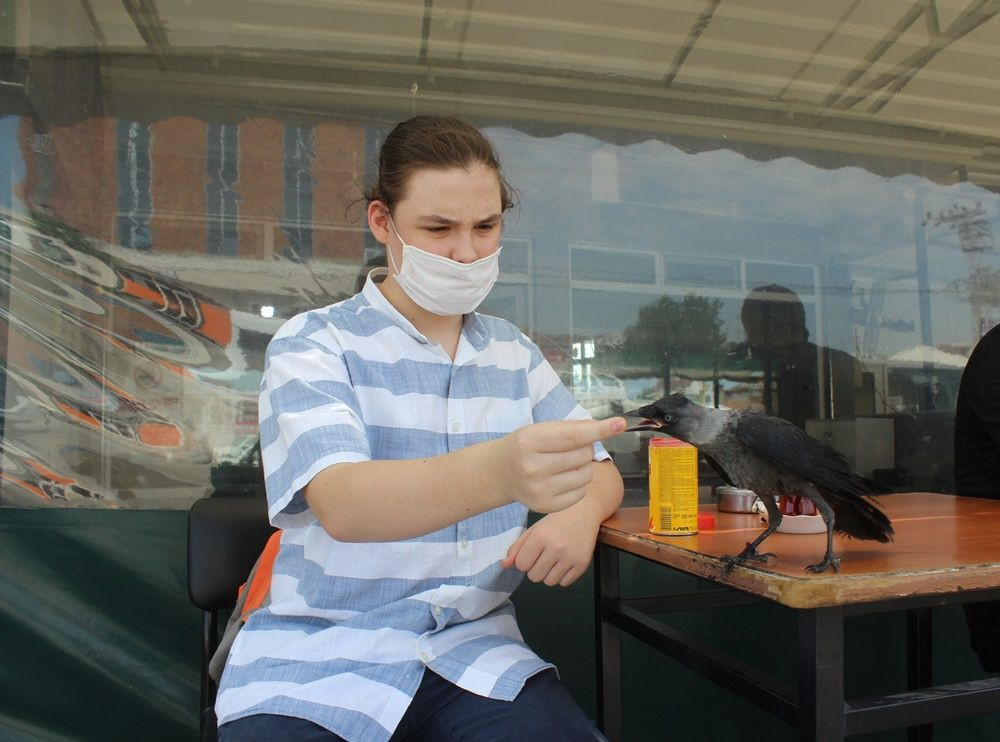 En yakın dostu karga! 'İsmini Bahattin koydum' - Sayfa 5