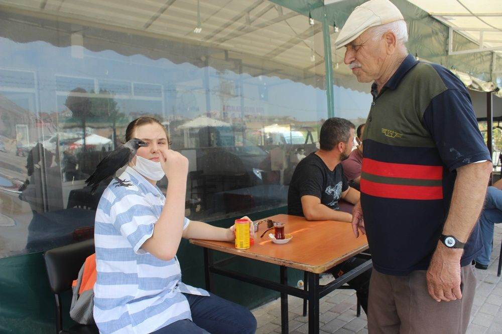 En yakın dostu karga! 'İsmini Bahattin koydum' - Sayfa 7