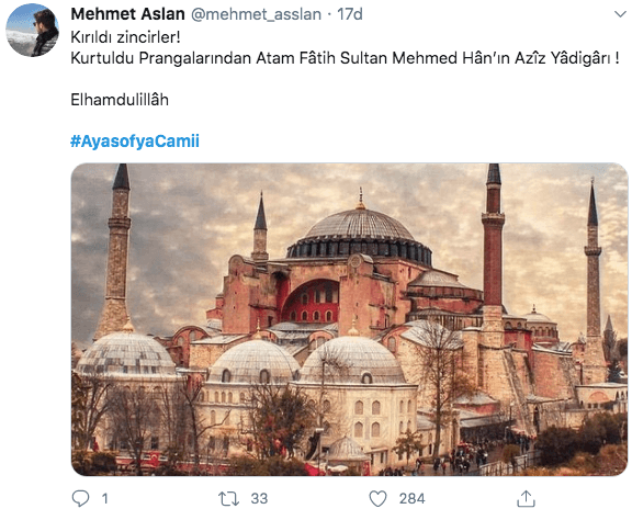 Sosyal medyada Ayasofya coşkusu - Sayfa 8