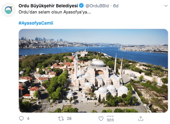 Sosyal medyada Ayasofya coşkusu - Sayfa 18