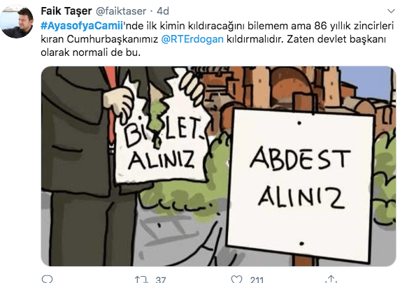 Sosyal medyada Ayasofya coşkusu - Sayfa 17