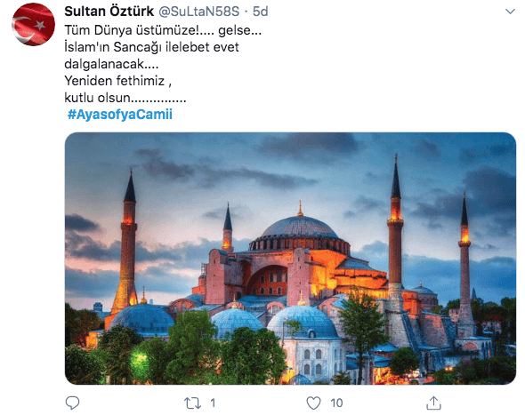 Sosyal medyada Ayasofya coşkusu - Sayfa 16