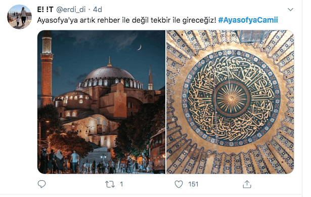 Sosyal medyada Ayasofya coşkusu - Sayfa 14