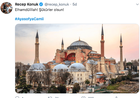 Sosyal medyada Ayasofya coşkusu - Sayfa 5