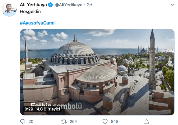 Sosyal medyada Ayasofya coşkusu - Sayfa 12