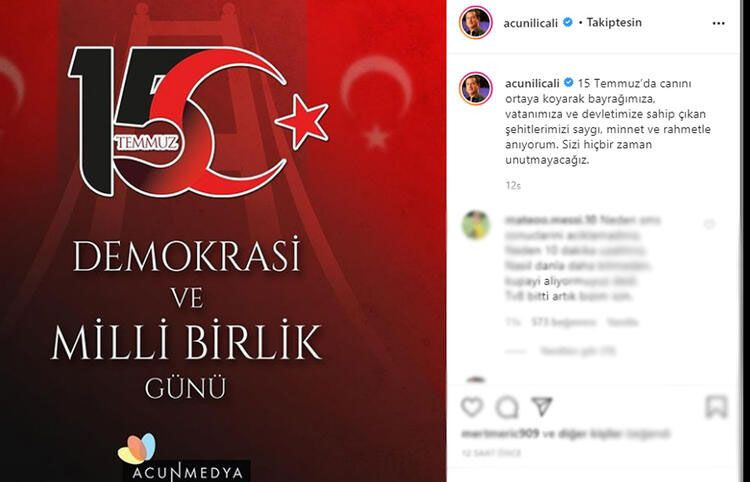 Ünlülerin 15 Temmuz paylaşımları - Sayfa 8