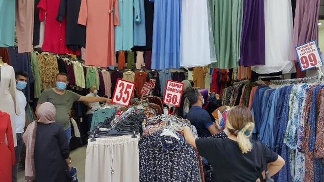 Bursa'da 'maskesiz ve mesafesiz' bayram alışverişi - Sayfa 11