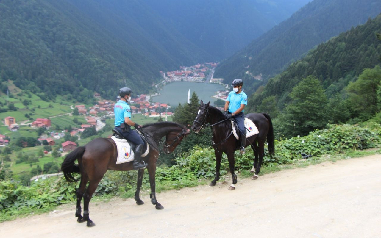 Atlı jandarmalar Uzungöl'de göreve başladı - Sayfa 8