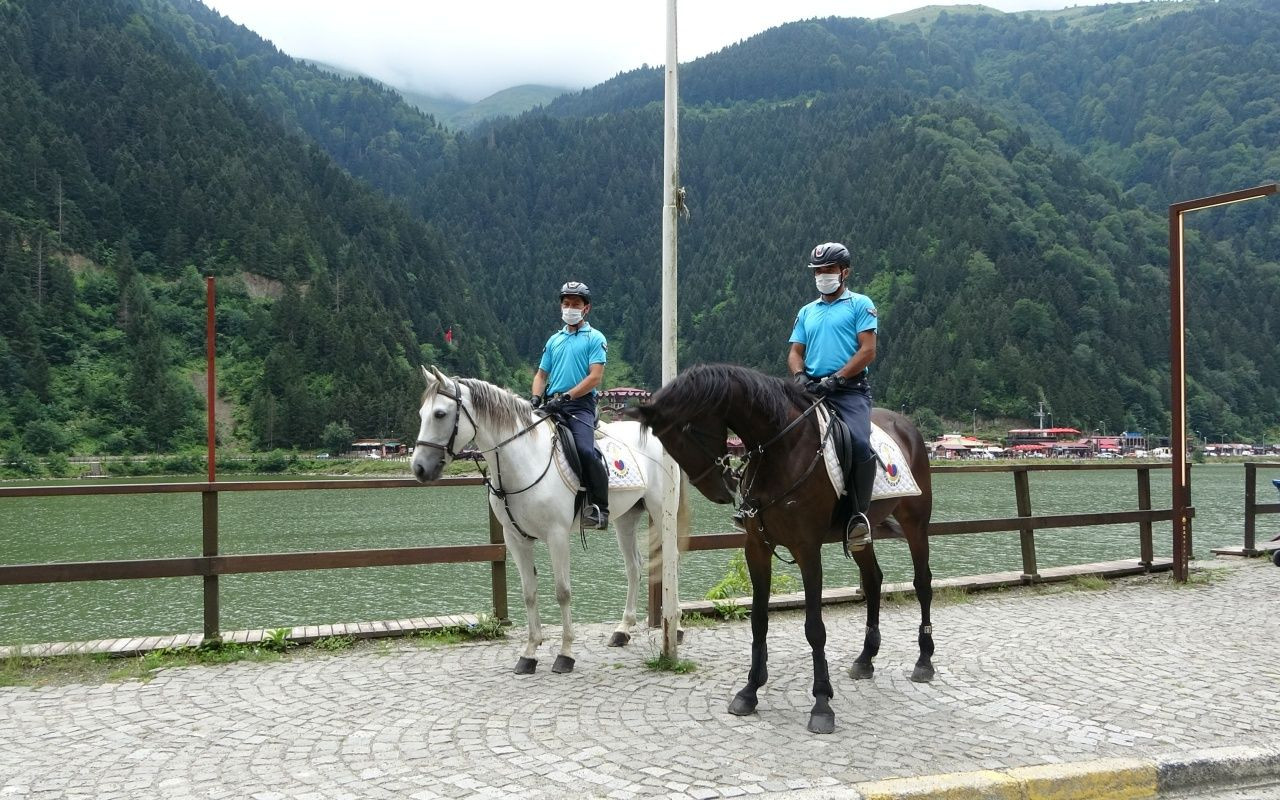 Atlı jandarmalar Uzungöl'de göreve başladı - Sayfa 20