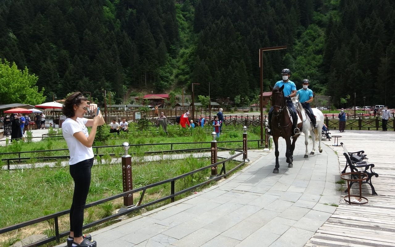 Atlı jandarmalar Uzungöl'de göreve başladı - Sayfa 5