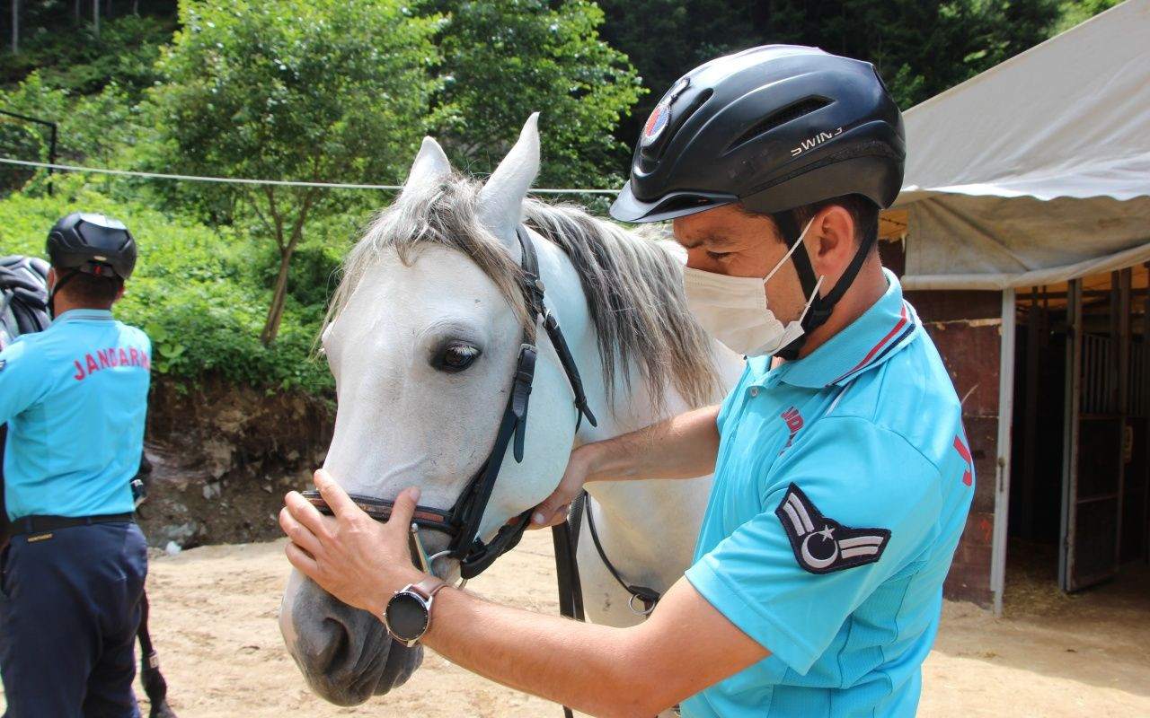 Atlı jandarmalar Uzungöl'de göreve başladı - Sayfa 13