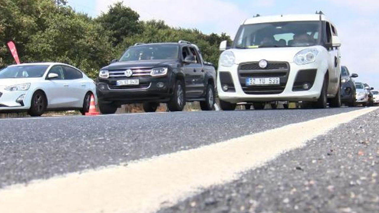 Şile'ye tatilci akını! Kilometrelerce kuyruk oluştu... - Sayfa 9