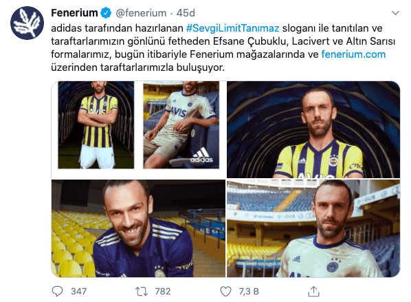 Fenerbahçe'nin yeni formaları satışa sunuldu - Sayfa 17