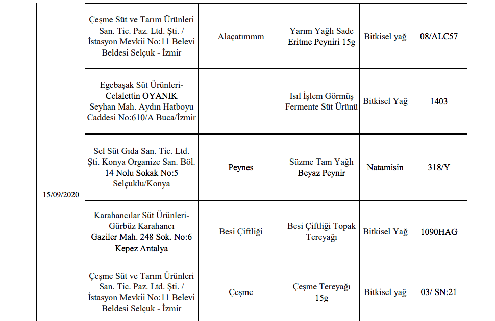 Bakanlık sahte gıda üreticilerini ifşa etti! - Sayfa 13