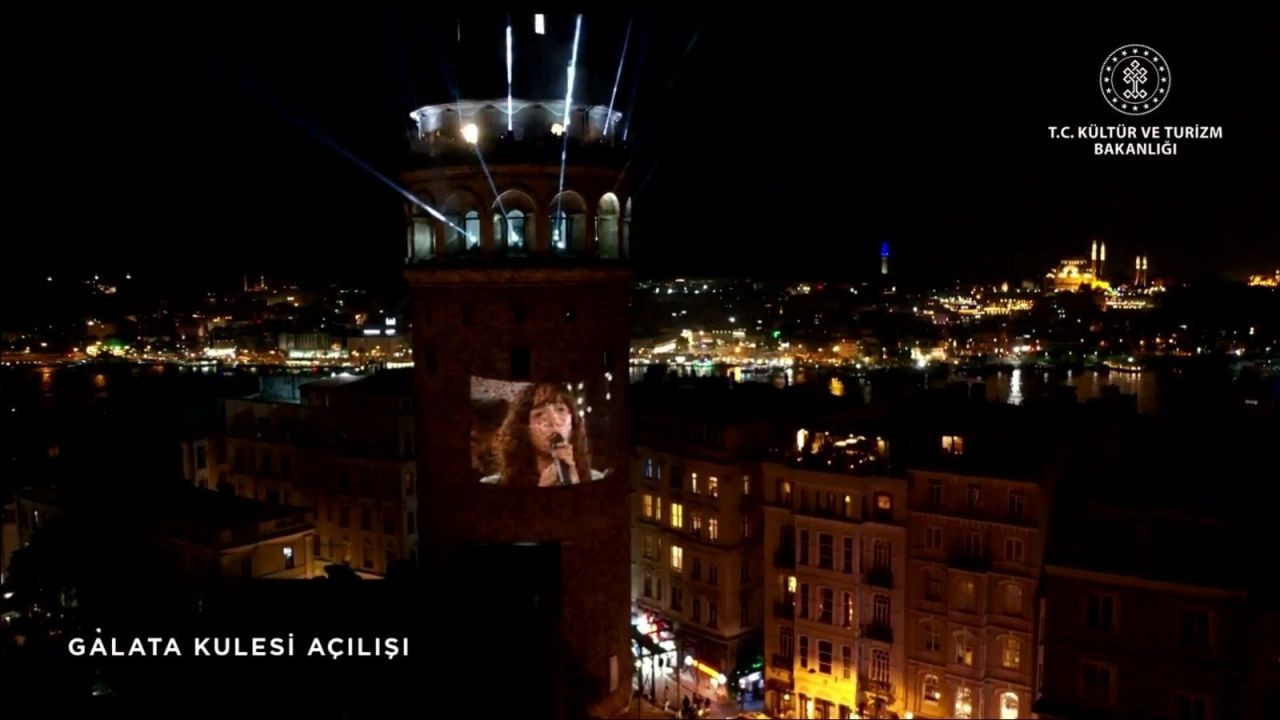 Galata Kulesi muhteşem bir şovla yeniden açıldı - Sayfa 24
