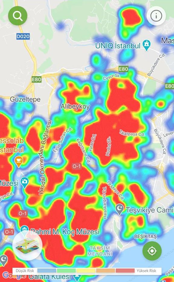 İşte ilçe ilçe İstanbul'un koronavirüs risk haritası - Sayfa 10
