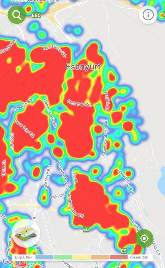 İşte ilçe ilçe İstanbul'un koronavirüs risk haritası - Sayfa 5