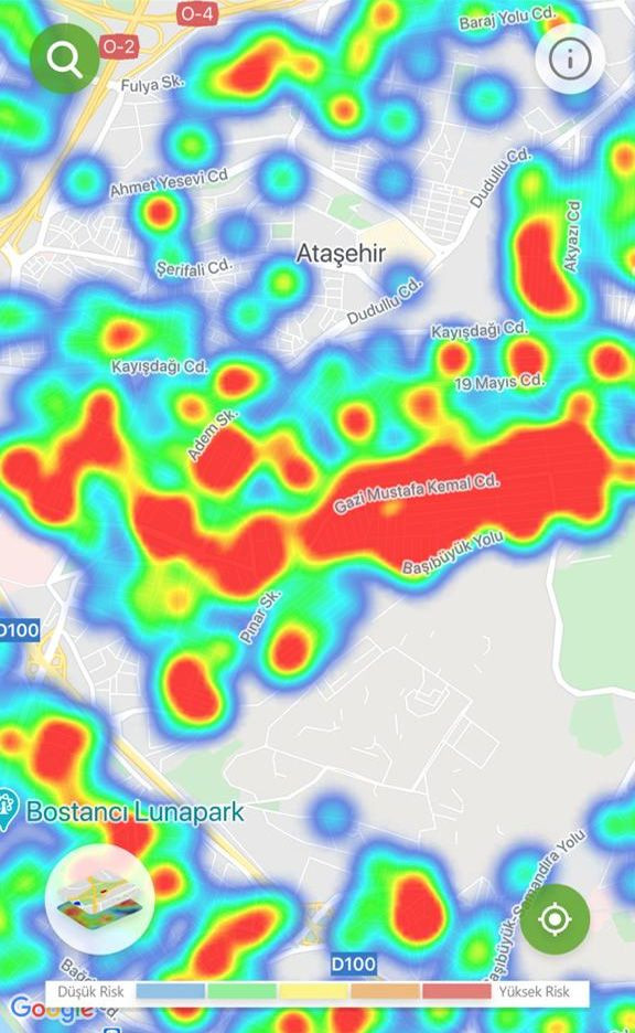 İşte ilçe ilçe İstanbul'un koronavirüs risk haritası - Sayfa 7