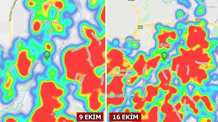 İşte İstanbul'da ilçe ilçe koronavirüs haritası... - Sayfa 26