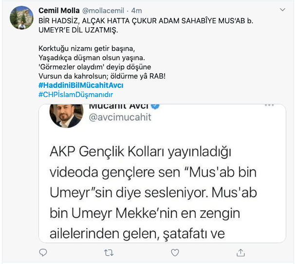 Hz. Muhammed'in bayraktarına dil uzattı! - Sayfa 21