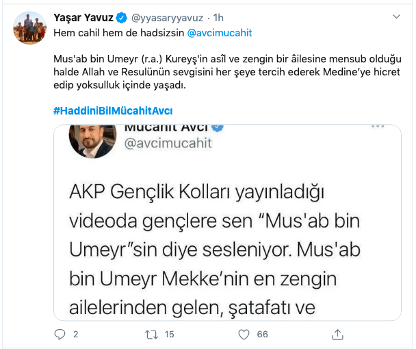 Hz. Muhammed'in bayraktarına dil uzattı! - Sayfa 17