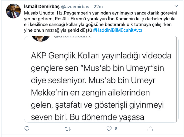 Hz. Muhammed'in bayraktarına dil uzattı! - Sayfa 12