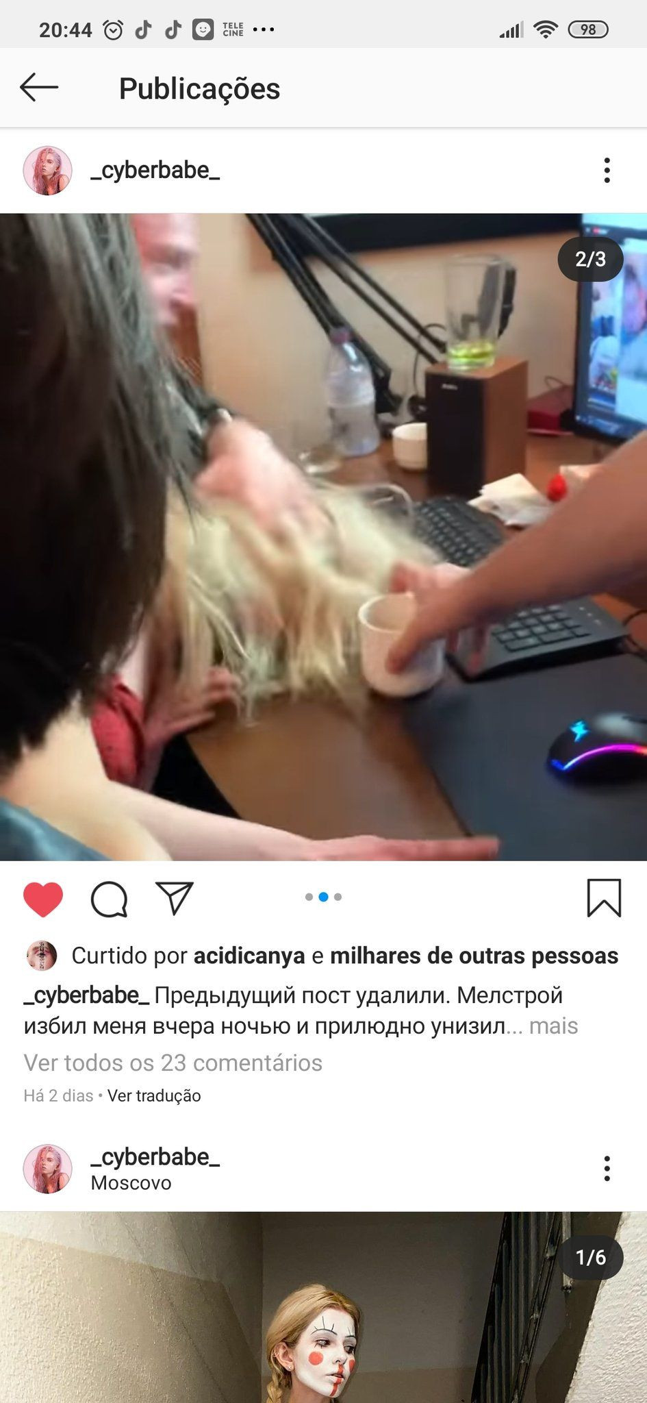 Rus fenomen çıplak resmini vermeyen kadını dövdü - Sayfa 11