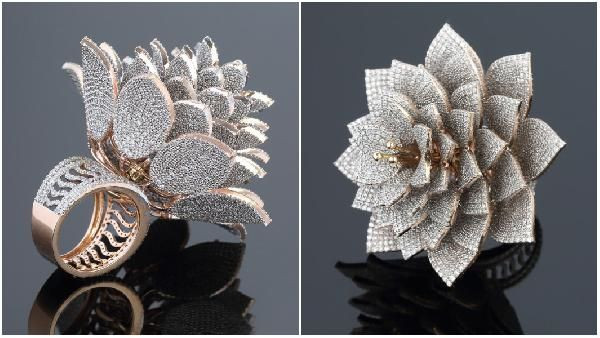 Üzerinde 7 bin 801 pırlanta bulunan yüzük rekorlar kitabına girdi - Sayfa 5