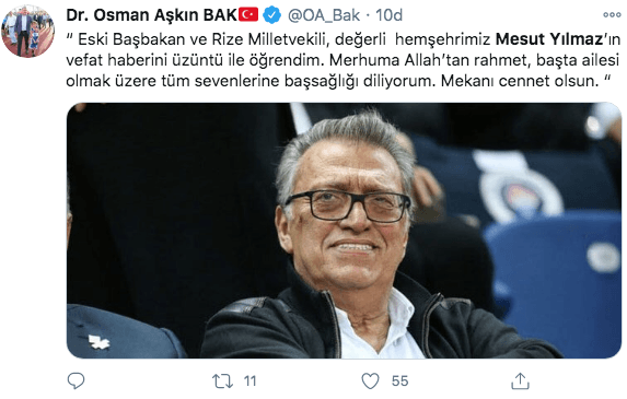 Siyasilerden Mesut Yılmaz mesajları - Sayfa 16