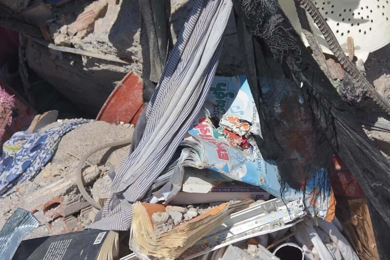 Binalardan çıkan enkaz, özel alanda muhafazaya alındı! - Sayfa 5