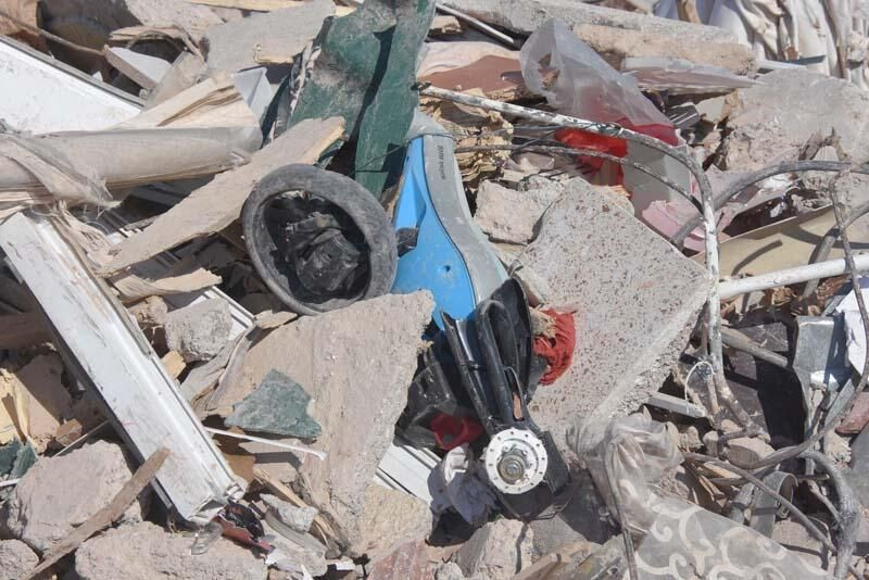 Binalardan çıkan enkaz, özel alanda muhafazaya alındı! - Sayfa 8