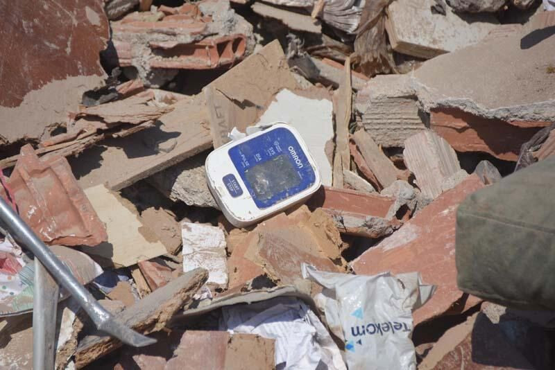 Binalardan çıkan enkaz, özel alanda muhafazaya alındı! - Sayfa 9