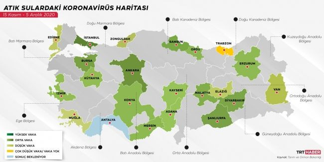 Atık sulardan korona haritası çizildi - Sayfa 9