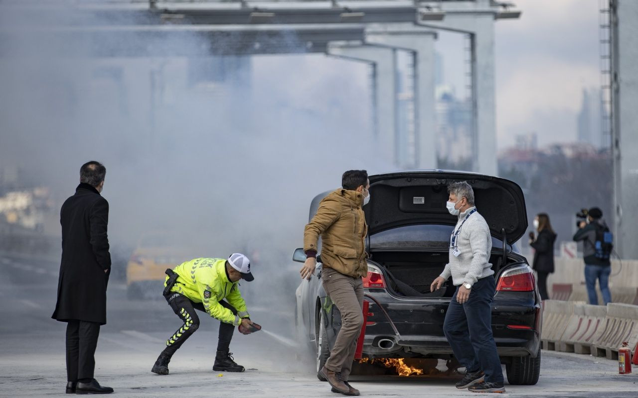 Uygulama noktasında birden alev aldı! - Sayfa 13