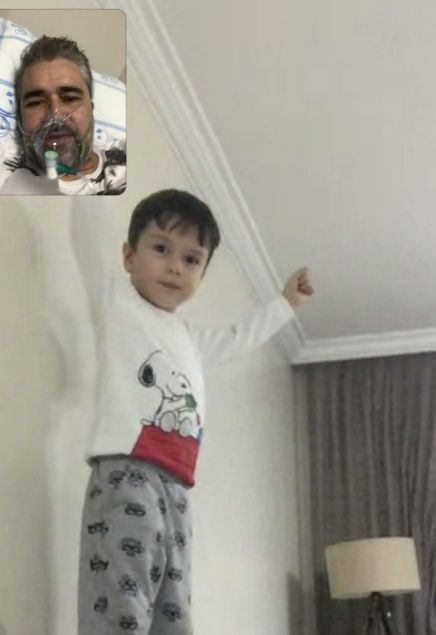 26 günlük Kovid işkencesini fotoğraflarla anlattı - Sayfa 11