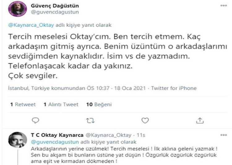 Oktay Kaynarca ile Güvenç Dağüstün sosyal medyada birbirine girdi! - Sayfa 5