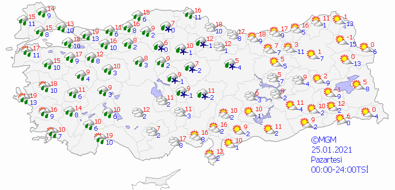 Yeniden sağanak ve kar yağışı geliyor - Sayfa 9