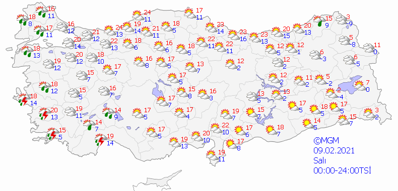 Yağışlı hava yeniden geliyor - Sayfa 8