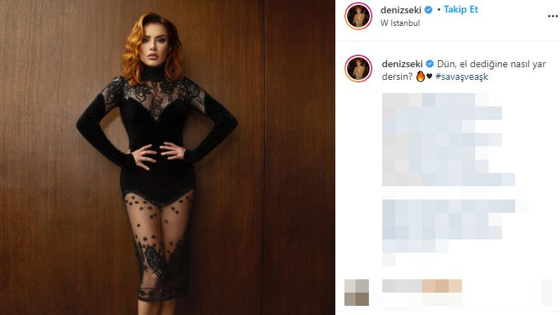 Deniz Seki'den mini etekli balkon pozu! - Sayfa 5