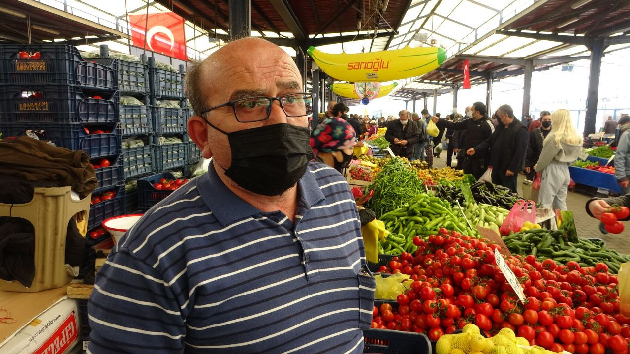 Kapanma öncesi pazara koştular, sosyal mesafeyi unuttular - Sayfa 8