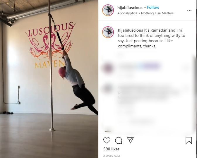 Başörtülü kadının direk dansı yaptığı anlar sosyal medyada viral oldu! - Sayfa 10