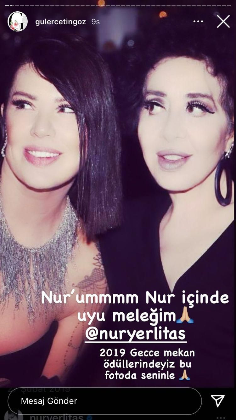 Ünlü isimler, Nur Yerlitaş'ı unutmadı - Sayfa 16