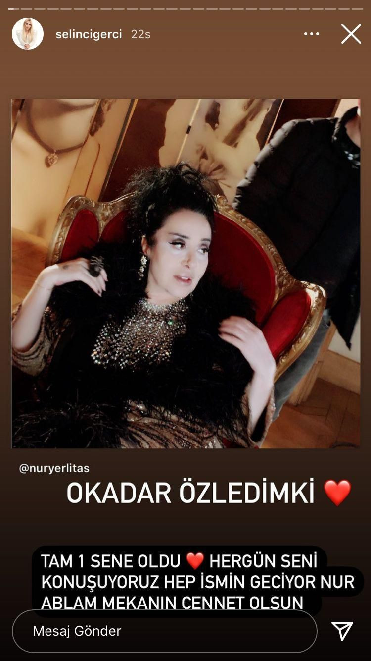 Ünlü isimler, Nur Yerlitaş'ı unutmadı - Sayfa 6